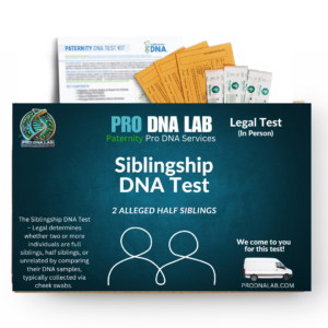 Siblingship DNA Test – Legal