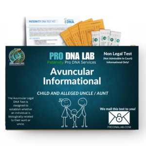 Avuncular Informational DNA Test (Non-Legal)